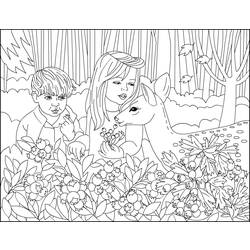 Раскраска: Осенний сезон (природа) #164348 - Бесплатные раскраски для печати