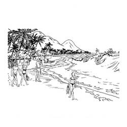 Раскраска: пейзаж (природа) #165752 - Бесплатные раскраски для печати
