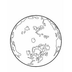 Раскраска: планета (природа) #157620 - Бесплатные раскраски для печати