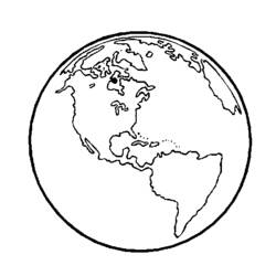 Раскраска: планета (природа) #157634 - Бесплатные раскраски для печати