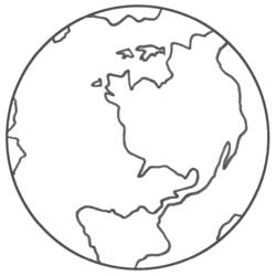 Раскраска: планета (природа) #157728 - Бесплатные раскраски для печати