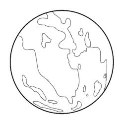 Раскраска: планета (природа) #157761 - Бесплатные раскраски для печати