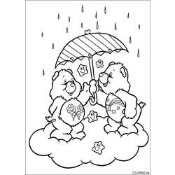 Раскраска: дождь (природа) #158288 - Бесплатные раскраски для печати