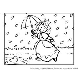Раскраска: дождь (природа) #158303 - Бесплатные раскраски для печати