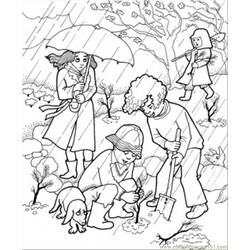 Раскраска: дождь (природа) #158310 - Раскраски для печати