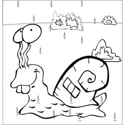 Раскраска: дождь (природа) #158342 - Бесплатные раскраски для печати