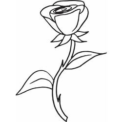 Раскраска: розы (природа) #161916 - Бесплатные раскраски для печати