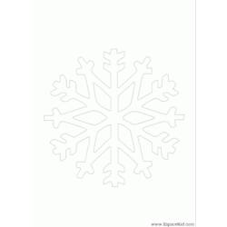 Раскраска: снежинка (природа) #160560 - Бесплатные раскраски для печати