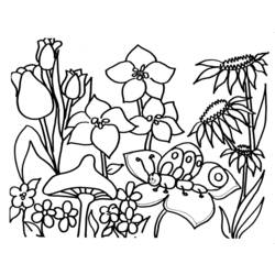 Раскраска: Весенний сезон (природа) #164761 - Раскраски для печати