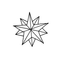 Раскраска: звезда (природа) #155874 - Раскраски для печати