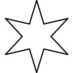 Раскраска: звезда (природа) #155879 - Раскраски для печати