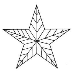 Раскраска: звезда (природа) #155892 - Раскраски для печати