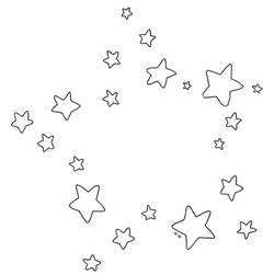 Раскраска: звезда (природа) #155902 - Раскраски для печати