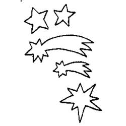 Раскраска: звезда (природа) #155910 - Раскраски для печати