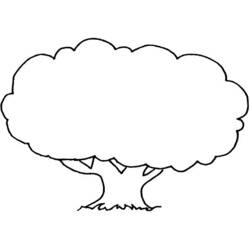 Раскраска: дерево (природа) #154678 - Раскраски для печати