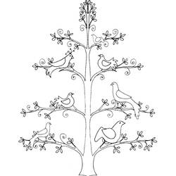 Раскраска: дерево (природа) #154809 - Бесплатные раскраски для печати
