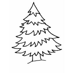 Раскраска: Новогодняя елка (объекты) #167455 - Раскраски для печати