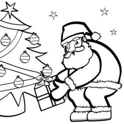 Раскраска: Новогодняя елка (объекты) #167596 - Бесплатные раскраски для печати
