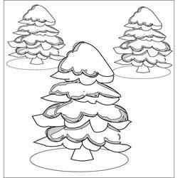 Раскраска: Новогодняя елка (объекты) #167644 - Бесплатные раскраски для печати