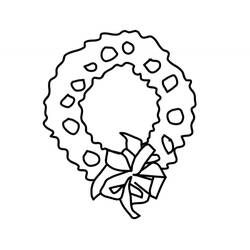 Раскраска: Рождественский венок (объекты) #169401 - Бесплатные раскраски для печати