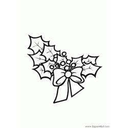 Раскраска: Рождественский венок (объекты) #169463 - Бесплатные раскраски для печати