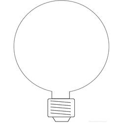 Раскраска: Лампочка (объекты) #119421 - Бесплатные раскраски для печати