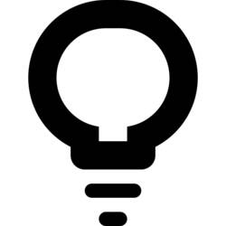 Раскраска: Лампочка (объекты) #119449 - Бесплатные раскраски для печати