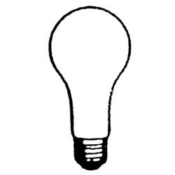Раскраска: Лампочка (объекты) #119470 - Раскраски для печати