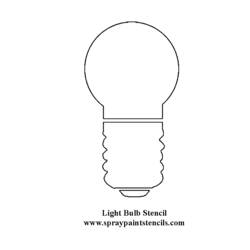 Раскраска: Лампочка (объекты) #119511 - Бесплатные раскраски для печати