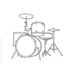 Раскраска: Музыкальные инструменты (объекты) #167138 - Раскраски для печати