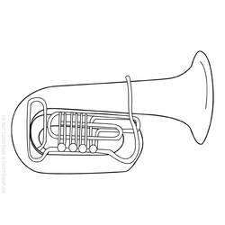 Раскраска: Музыкальные инструменты (объекты) #167149 - Бесплатные раскраски для печати