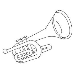 Раскраска: Музыкальные инструменты (объекты) #167168 - Раскраски для печати