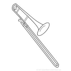 Раскраска: Музыкальные инструменты (объекты) #167169 - Бесплатные раскраски для печати