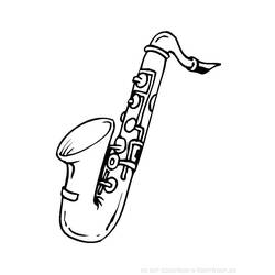 Раскраска: Музыкальные инструменты (объекты) #167199 - Бесплатные раскраски для печати
