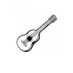 Раскраска: Музыкальные инструменты (объекты) #167213 - Бесплатные раскраски для печати