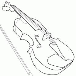 Раскраска: Музыкальные инструменты (объекты) #167228 - Бесплатные раскраски для печати