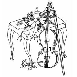 Раскраска: Музыкальные инструменты (объекты) #167265 - Бесплатные раскраски для печати