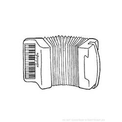 Раскраска: Музыкальные инструменты (объекты) #167273 - Бесплатные раскраски для печати