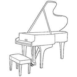 Раскраска: Музыкальные инструменты (объекты) #167297 - Бесплатные раскраски для печати