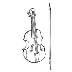 Раскраска: Музыкальные инструменты (объекты) #167309 - Бесплатные раскраски для печати