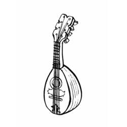 Раскраска: Музыкальные инструменты (объекты) #167313 - Бесплатные раскраски для печати
