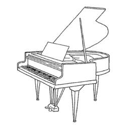 Раскраска: Музыкальные инструменты (объекты) #167355 - Бесплатные раскраски для печати
