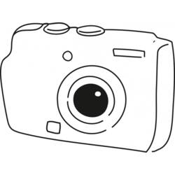 Раскраска: камера (объекты) #119713 - Раскраски для печати