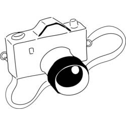 Раскраска: камера (объекты) #119725 - Раскраски для печати
