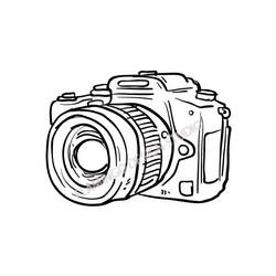 Раскраска: камера (объекты) #119787 - Раскраски для печати