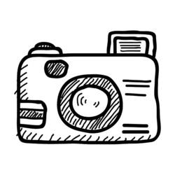 Раскраска: камера (объекты) #119825 - Раскраски для печати