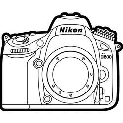 Раскраска: камера (объекты) #119911 - Раскраски для печати