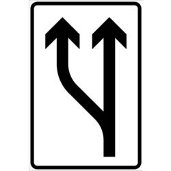 Раскраска: Дорожный знак (объекты) #119126 - Бесплатные раскраски для печати