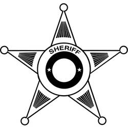 Раскраска: Звезда Шерифа (объекты) #118666 - Раскраски для печати