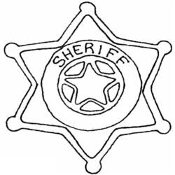 Раскраска: Звезда Шерифа (объекты) #118689 - Раскраски для печати
